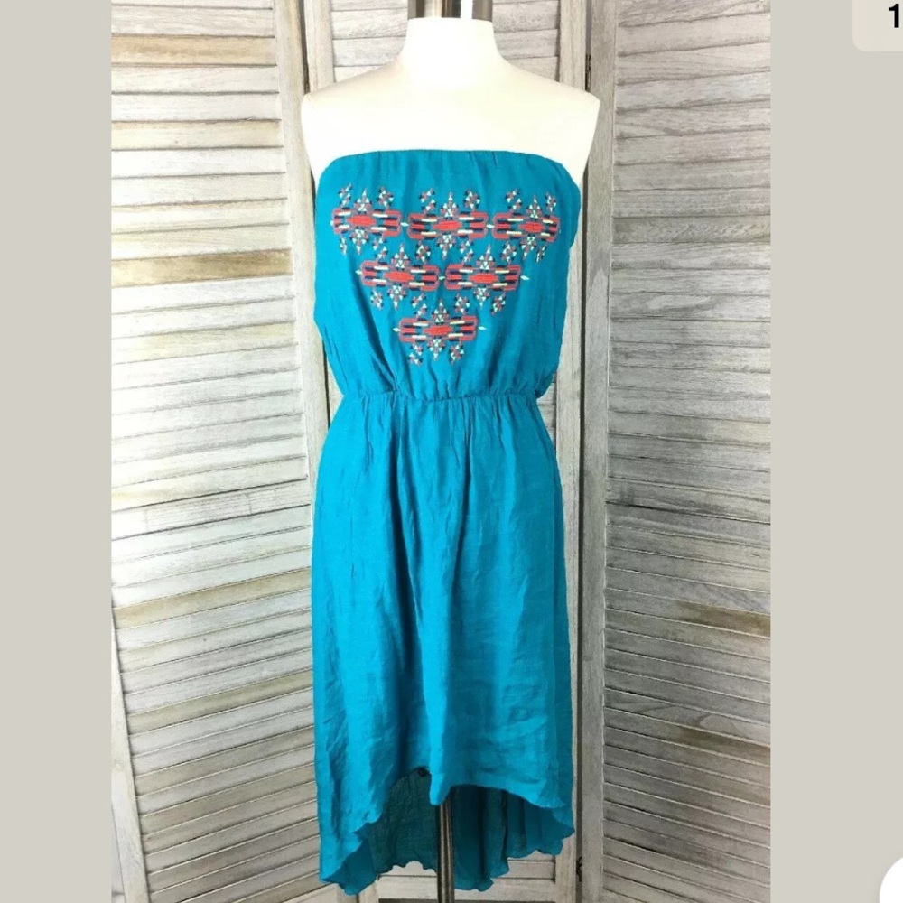 Wet Seal Strapless High Low Dress Sz 2X Nwt